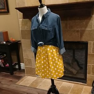 Darling skirt shirt ensemble